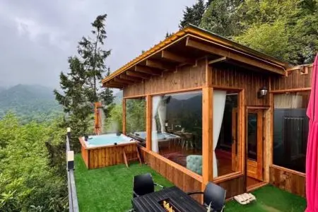 types-of-houses-اجاره کلبه چوبی جکوزی دار در رامسر - سیاسان