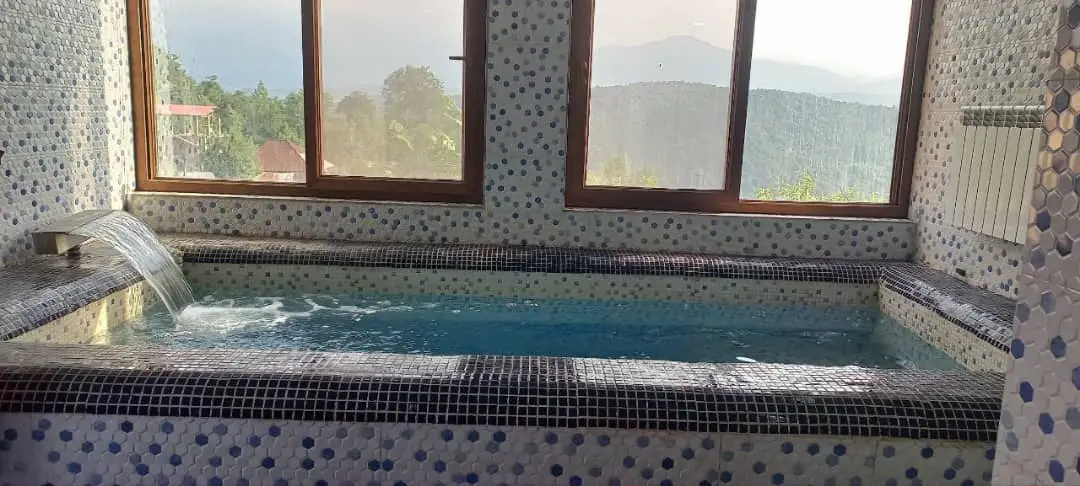 types-of-houses-رزرو کلبه چوبی با حوضچه ابگرم در لفور - دهکلان