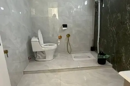 ویلا جکوزی دار با معماری مینیمال در آمل