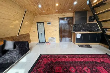کلبه با استخر کوچک در زیرآب - خرمندیچال