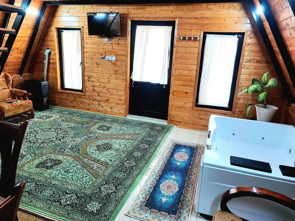 اجاره کلبه سوئیسی جکوزی دار - بابلکنار - 2