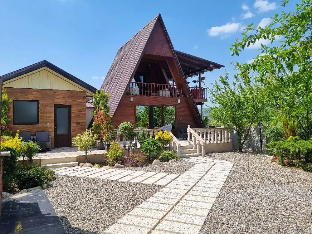 اجاره کلبه سوئیسی با جکوزی در بابلکنار