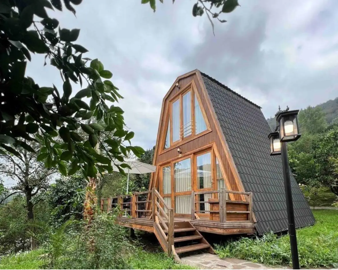 types-of-houses-کلبه چوبی دوبلکس در سوادکوه - کلبه2