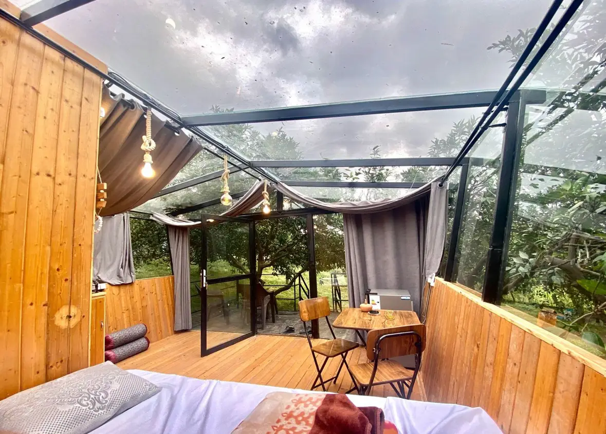 types-of-houses-کلبه سقف شیشه ایی در سوادکوه - اطلس 3