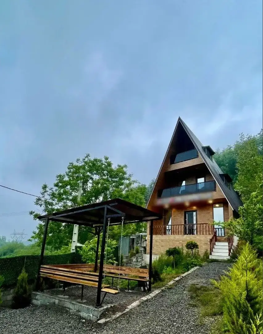 types-of-houses-کلبه سوئیسی با جکوزی لفور - نفت چال