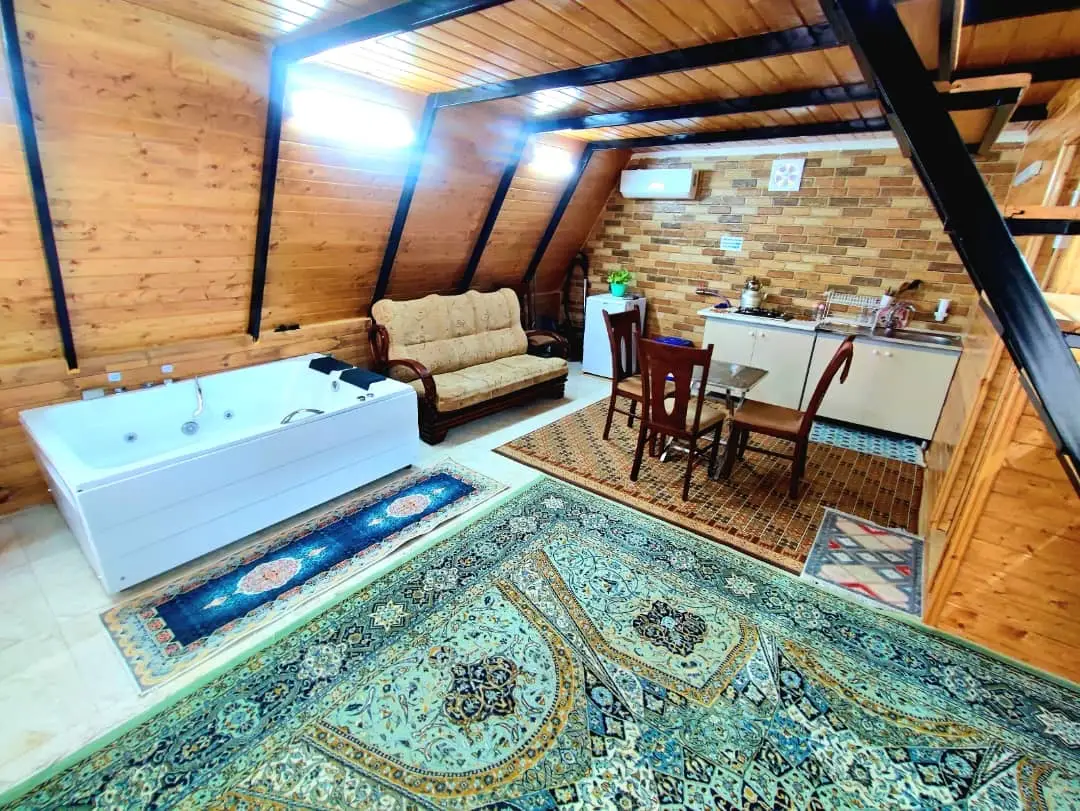 اجاره کلبه سوئیسی جکوزی دار - بابلکنار - 2