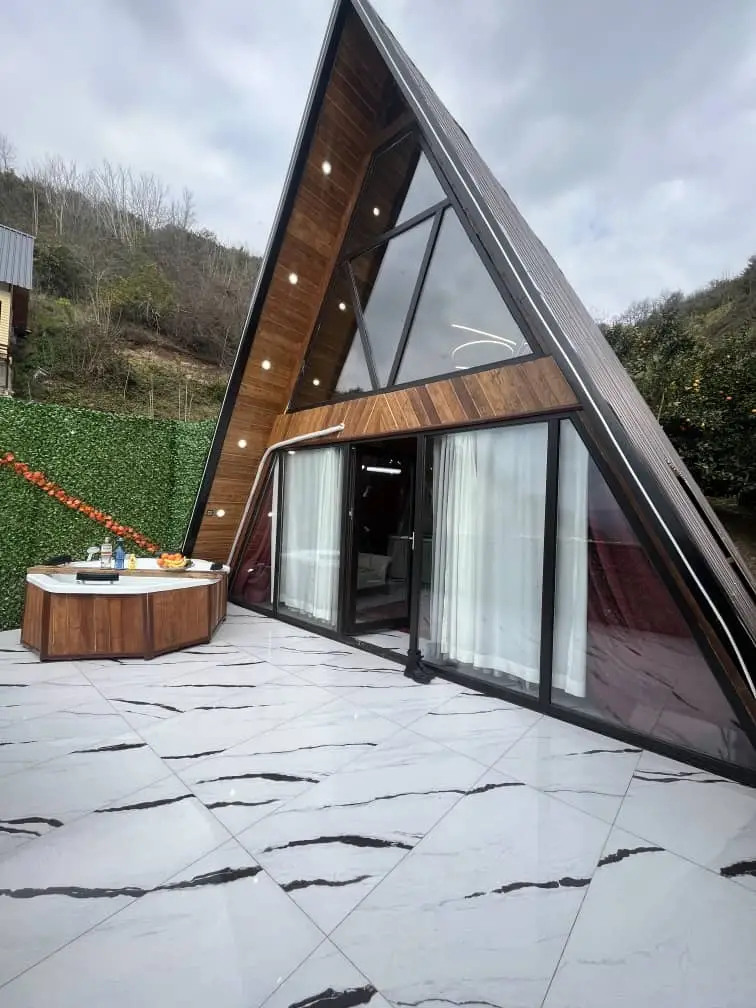 types-of-houses-اجاره کلبه سوئیسی جکوزی دار - بابلکنار