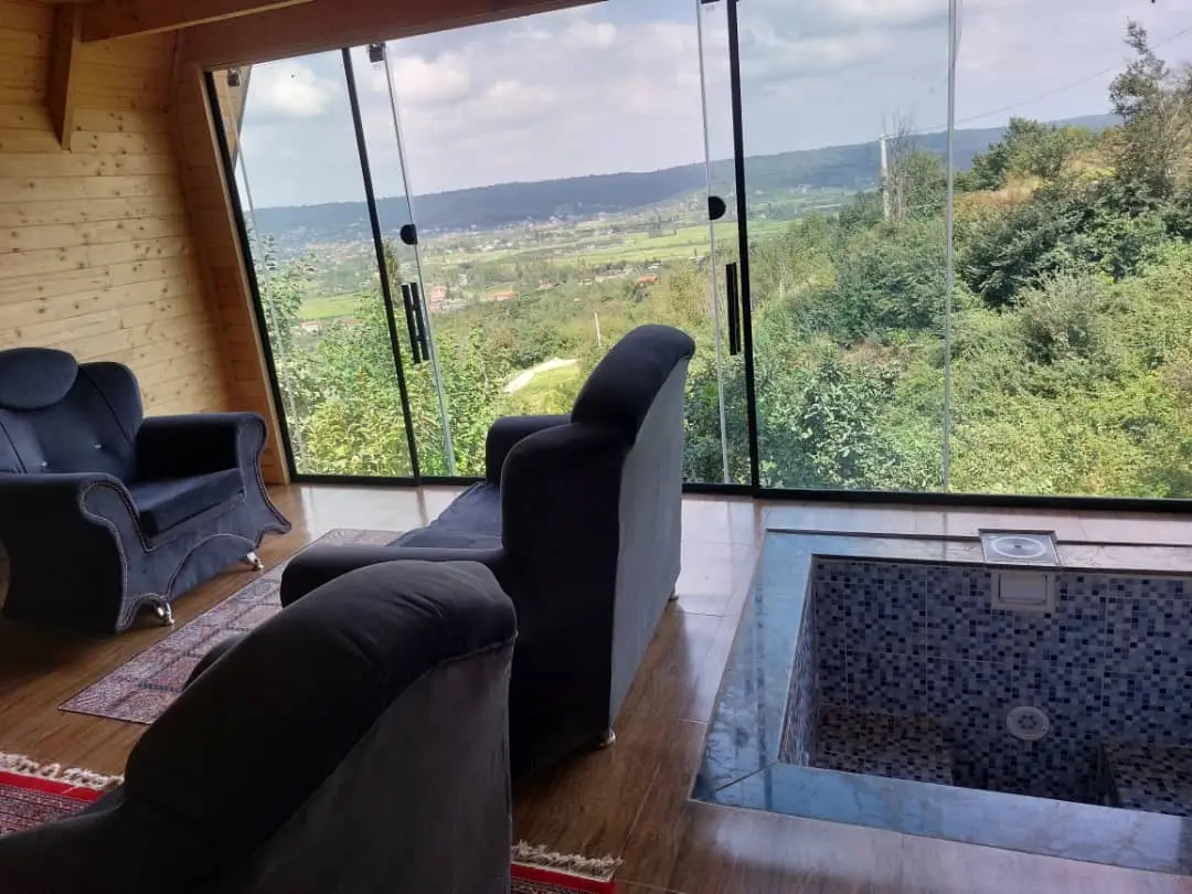 types-of-houses-کلبه سوییسی جکوزی دار - بابلکنار